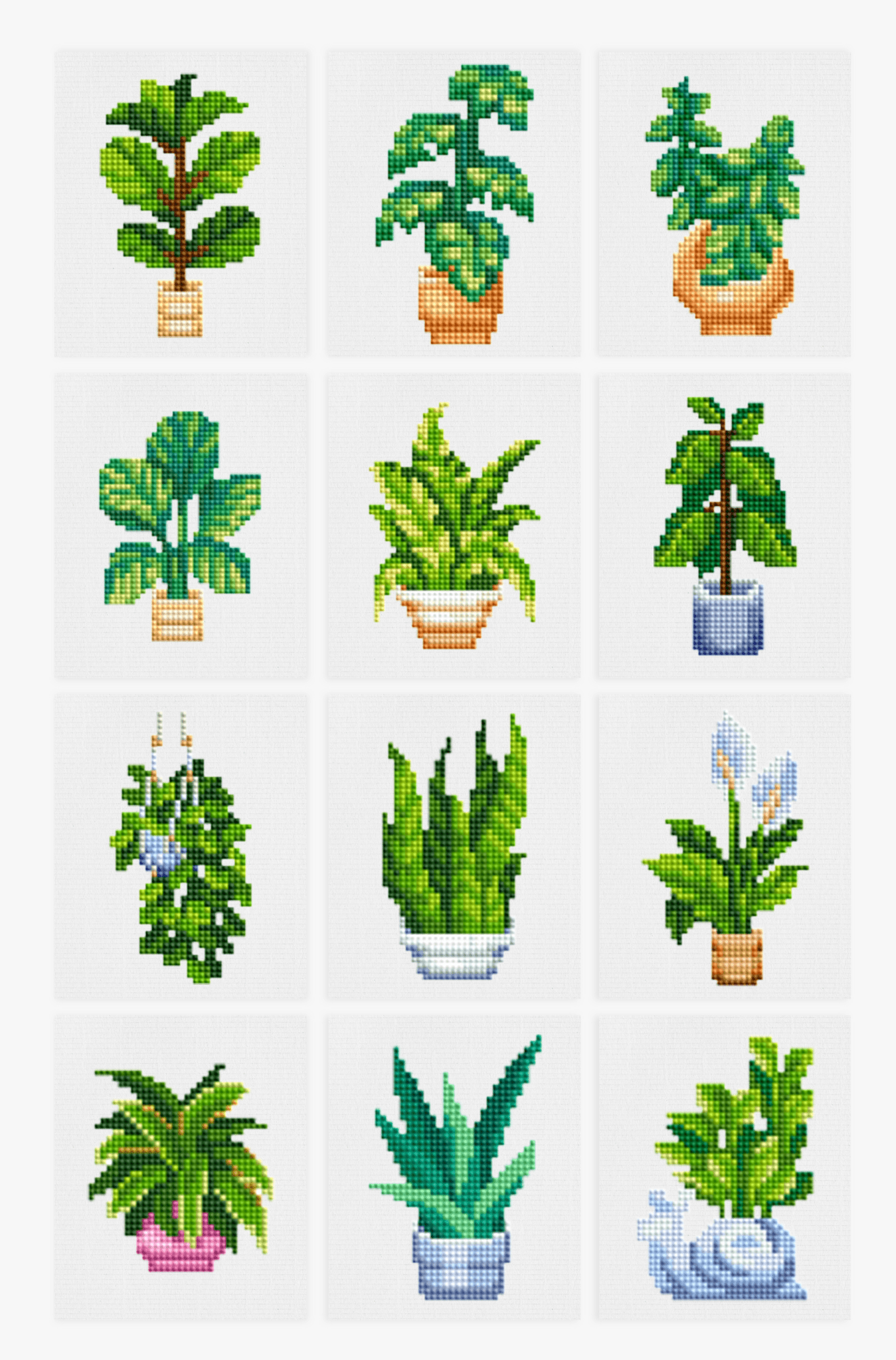 Houseplants Set No. 1